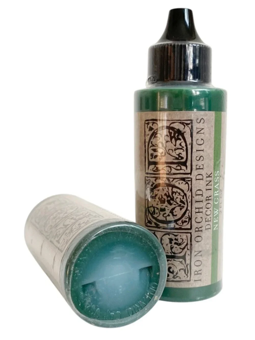 Iron Orchid Designs NEW GRASS Decor Ink Stamps IOD Mixed Media Crafts NEW 2 OZ